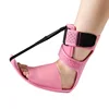 Sandales roses à bride unique avec recouvrement du talon