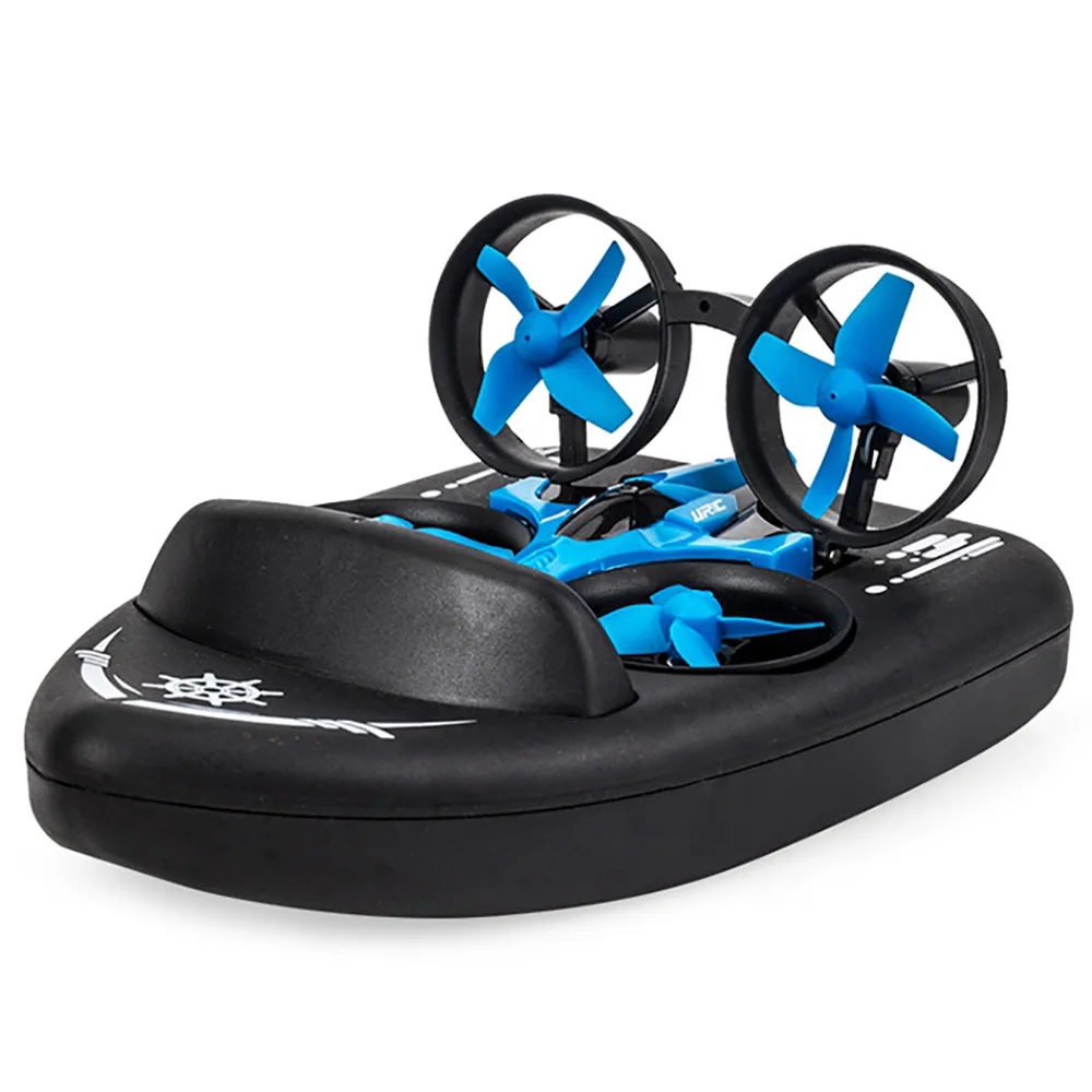 Upgraded H36 JJRC H36F Mini Drone 2.4G 3 in 1 RC Vehicle Flying Pocket Drone Land Driving Boat Toys RTR