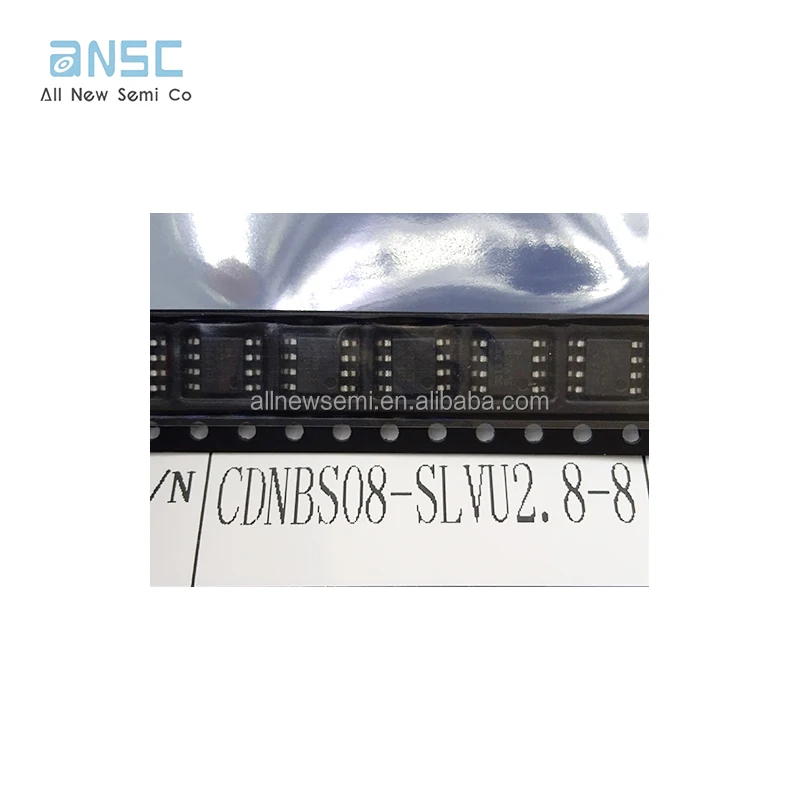 Hot sale Original CDNBS08-SLVU2.8-8 TVS DIODE 2.8VWM 17VC 8-SOIC 17V Clamp 30A (8/20us) Ipp Tvs Diode Surface Mount 8-SOIC