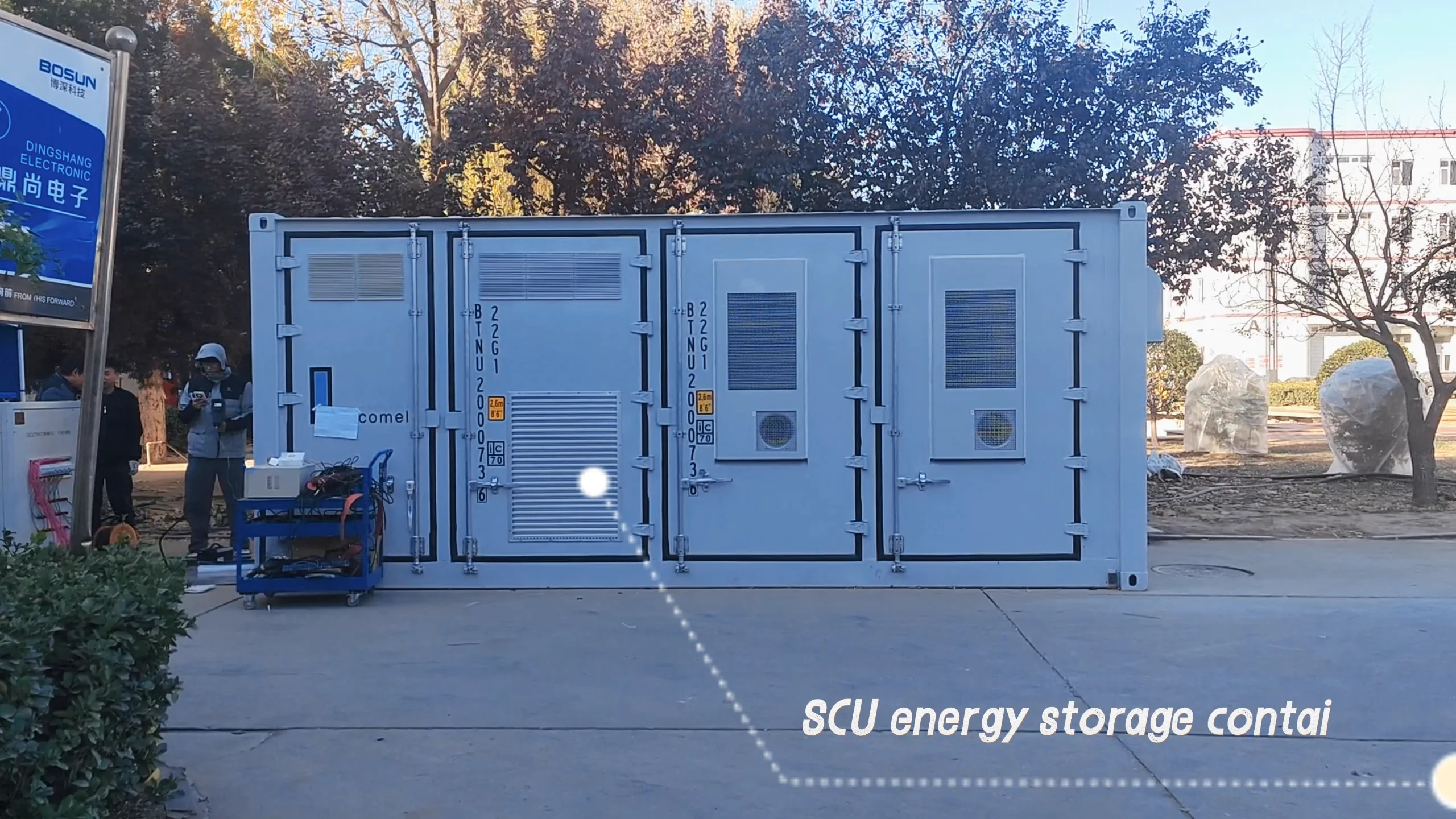 Containerized Bess 500kwh 1mw 2mw 20ft 40ft Container Solar Battery Energy Storage System Buy