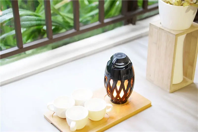 
2021, романтическая имитация пламени, Водонепроницаемый ночник, светодиодная лампа, уличный, для барбекю, кемпинга, Bluetooth-динамик 