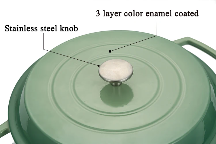 Яркая посуда для дома, оптовая продажа, Зимбабве, антипригарный горшок, эмалированные кухонные кастрюли и сковородки, Египет, кастрюля, чугунные наборы посуды