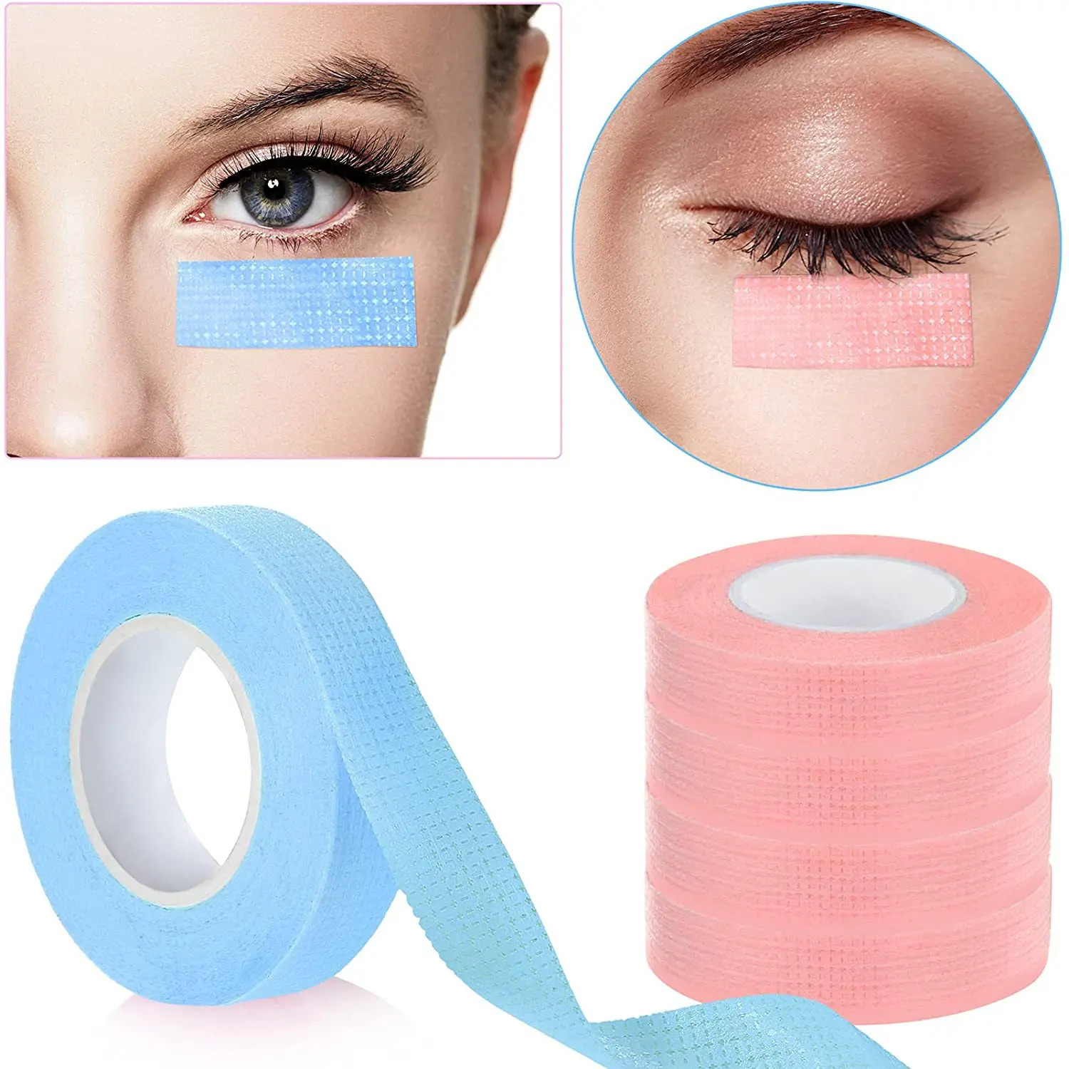 New Silicone Gel Tape Sensitive Sticky Medical Pink Eyelash Extension Tape  - Buy New Silicone Gel Tape Sensitive Sticky Medical Pink Eyelash Extension  Tape Product on
