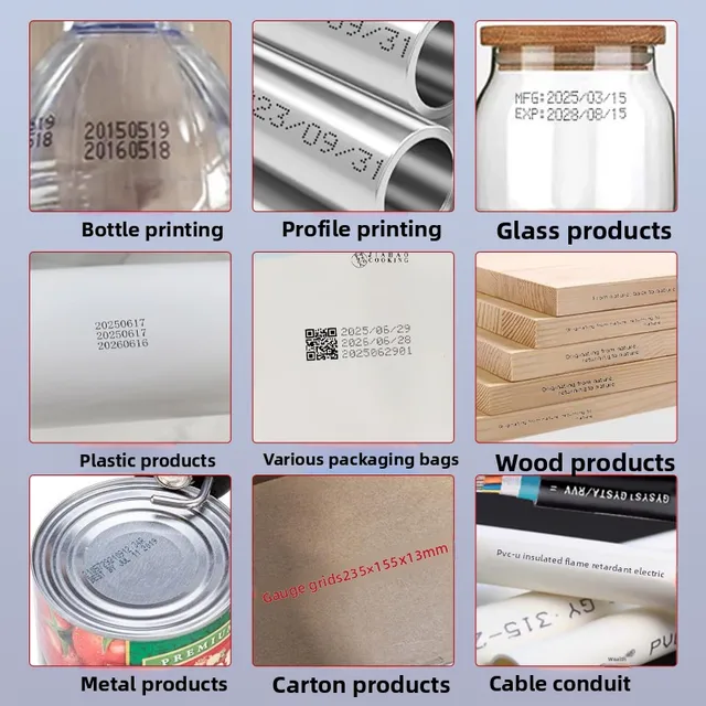 Banner Handheld Smart Inkjet Printer Fully Automatic Online Labeler 1-Year Warranty for Printing QR Codes Dates Pagination 5