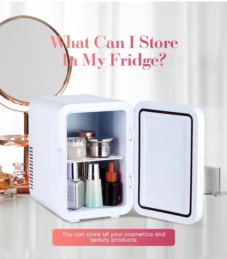 Cute Mini Refrigerator 5l Small Portable Skincare Refrigerator Mini