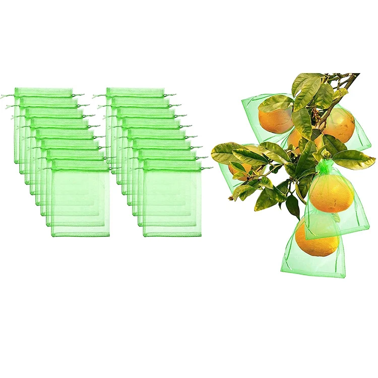 Wholesale Green Color Fruit Packing Pe Net Tubular Net Mesh Bag