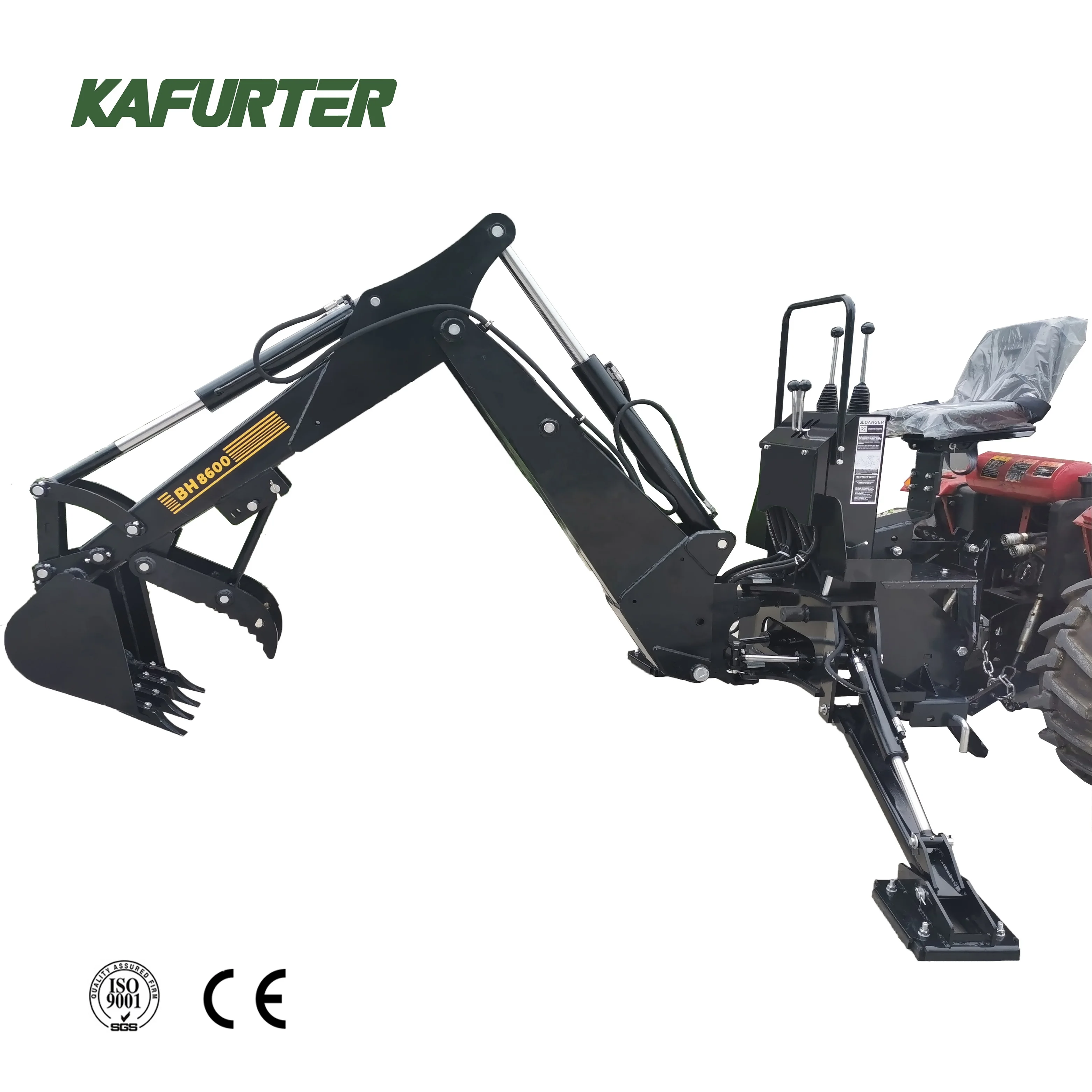Made in China 3 Point Backhoe Attachment for Tractor