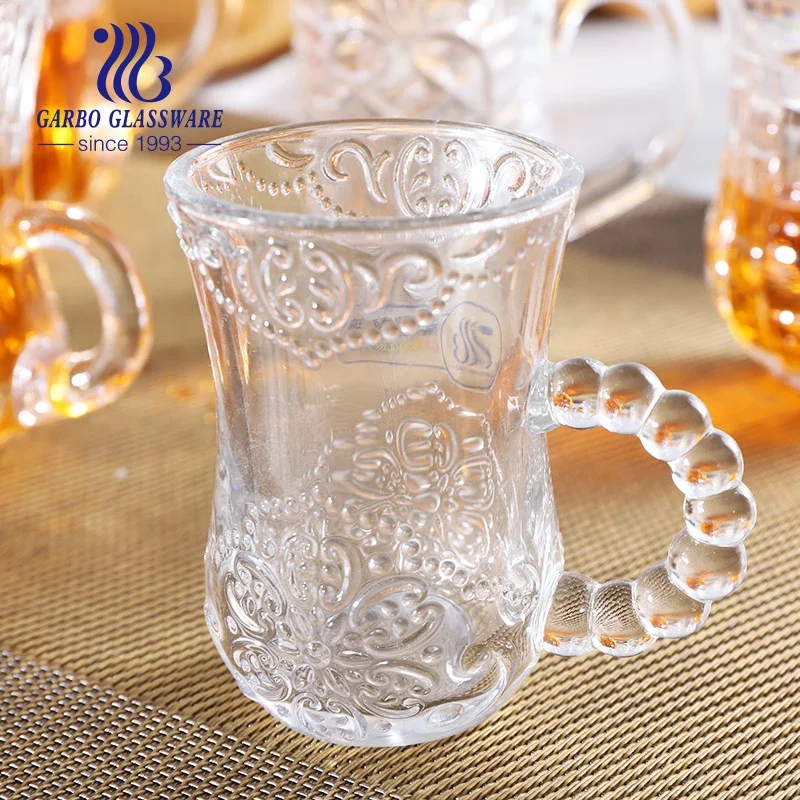 2oz small tea drinking glass cup Manufacturer China