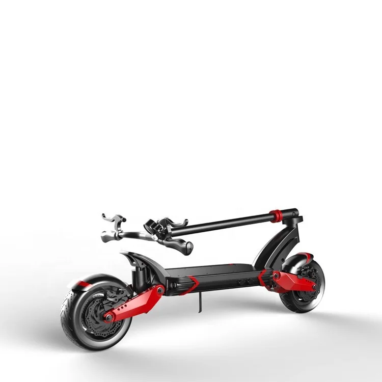10X Fast Charging Big Two Wheel  Off Road 2000w  Dual Motor Adult Folding Scooter Electric