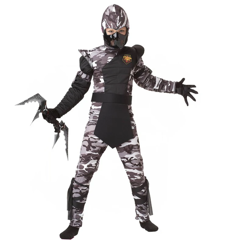 Popular Japanese Ninja Costume With Camouflage Color Halloween Party Supplies Kids Theme Buy Party Supplies Kids Theme Ninja Costume Halloween Cosplay Costume Product On Alibaba Com