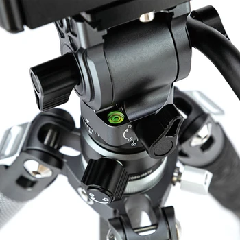Quick Leveling Base Camera Head for Photography Fluid Video Tripod Bowl Head Damping Smoothly Portable Ball Head detail image
