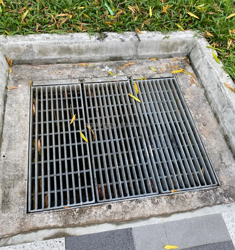 Singapore Lta Vehicuar Manhole Drain Mild Steel Grating - Buy Lta ...