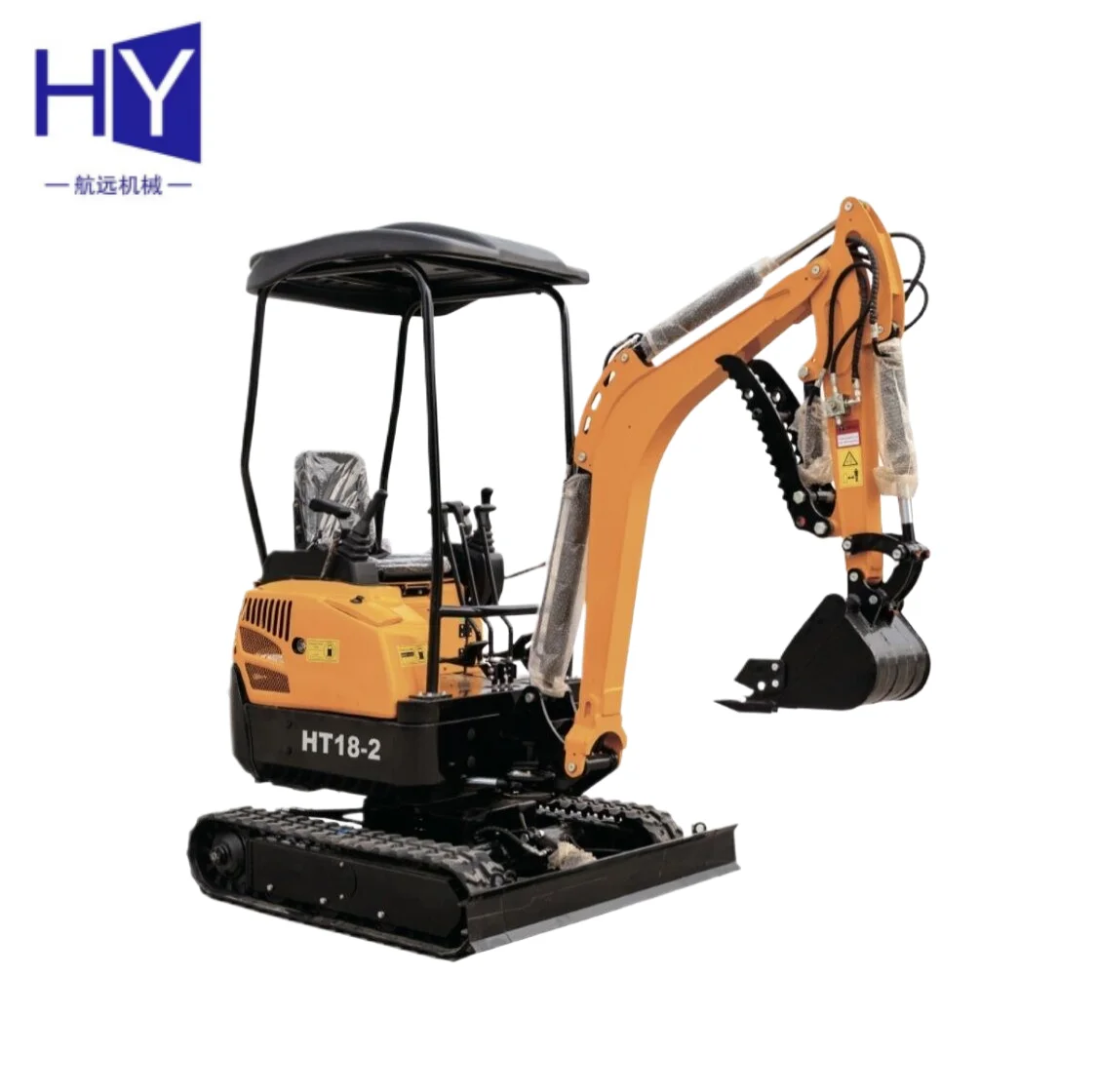 Hightop Ht10 Mini Hydraulic Excavator 1000kg With Cabin Mini Excavator ...