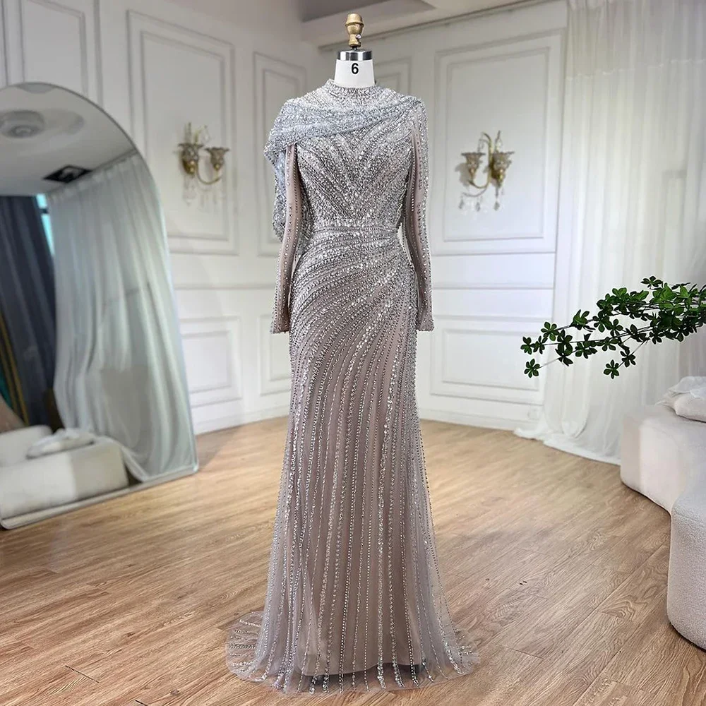 sachin and babi light blue dress Sparkly Prom Dress – Souad15 Boutiques main image 0