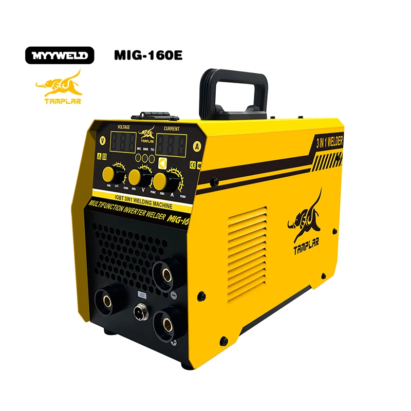 5 кг 140A 220V 3 в 1 МиГ сварочный аппарат Tig Mma Профессиональный дешевизна алюминиевый сварочный аппарат Сварка металлическим электродом в инертном газе фабричного производства металла Gasless Многофункциональный сварщик