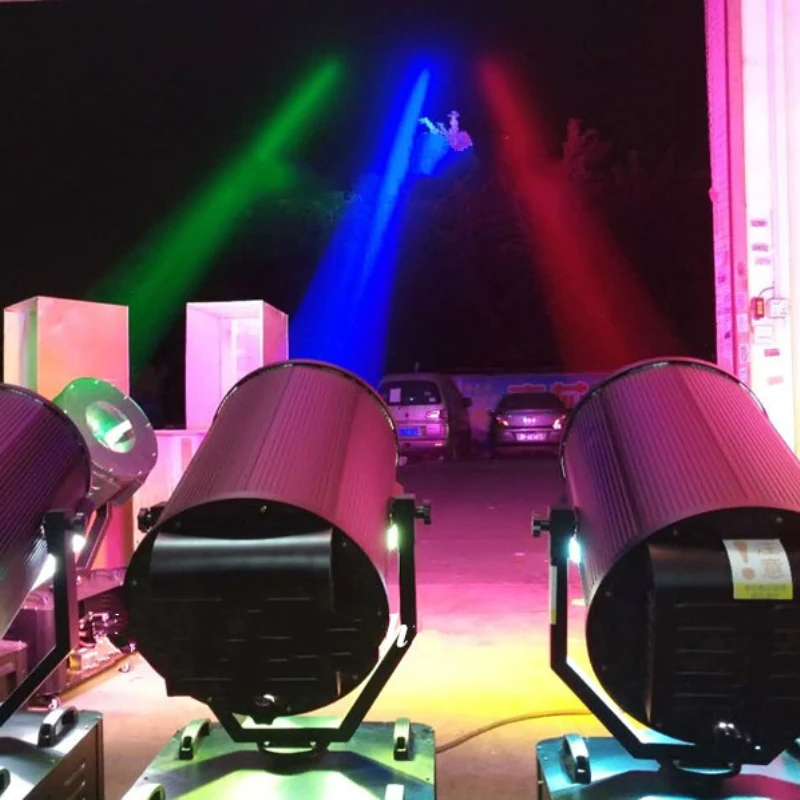 強力なHIDサーチライト超高層ビル屋根景観照明ランドマーク