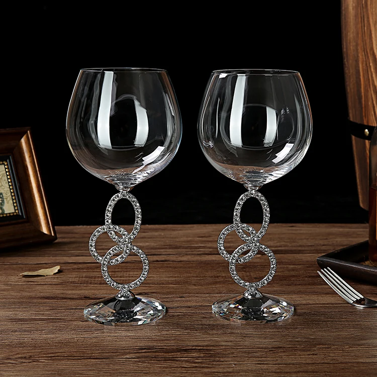 Champagne Glass Crystal Glass Goblet Factory Direct Sales Highend