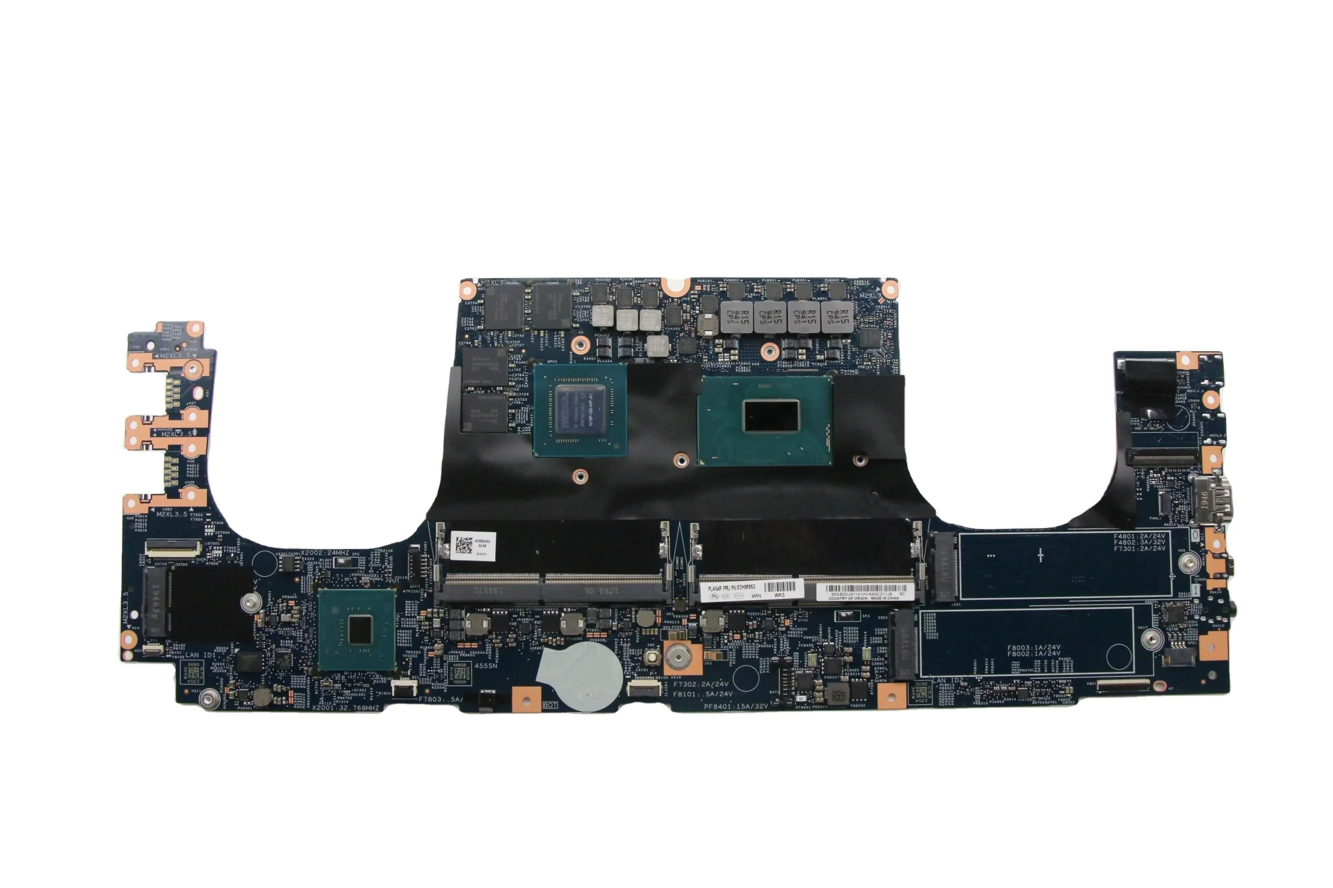 X1 Extreme 2nd Gen Laptop Motherboard for Lenovo ThinkPad