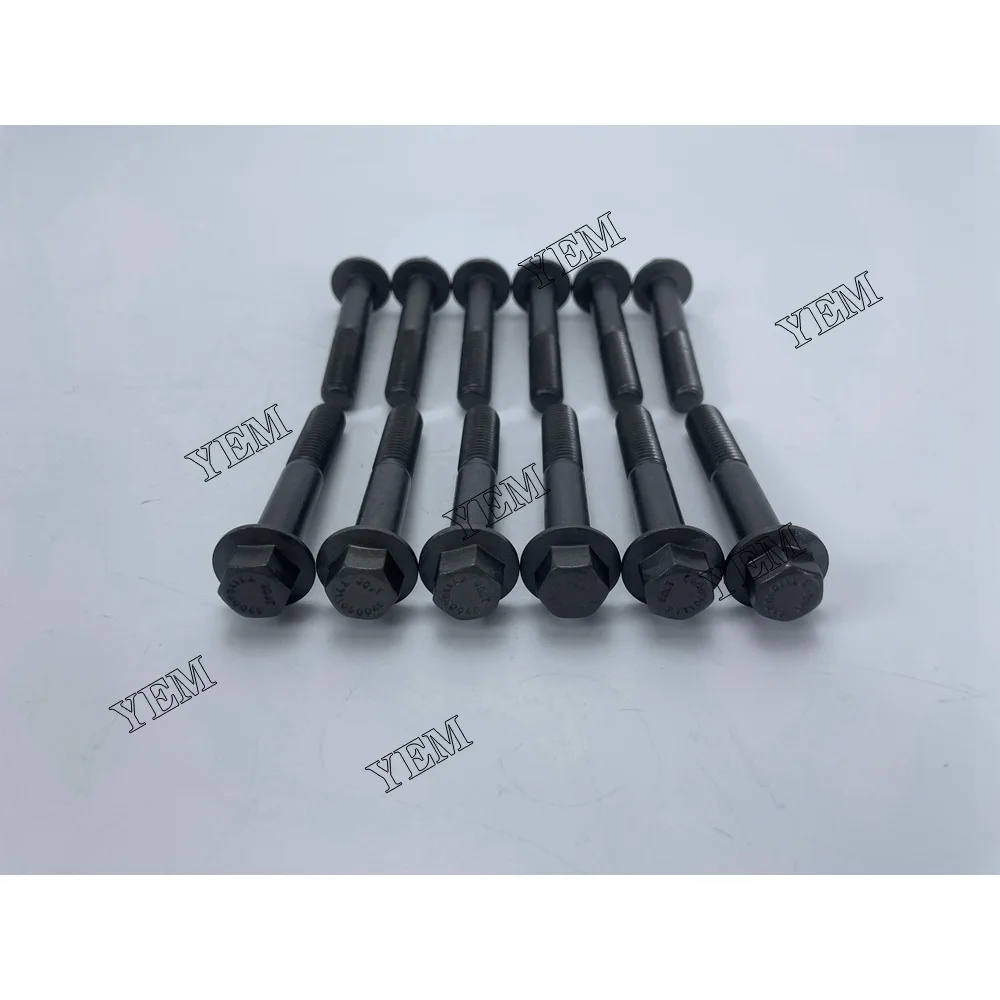 6D102 Exhaust Manifold Screw 6732-11-5860 for Komatsu Engine. 2