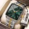 Two-tone Green Steel Strap Model (EU Standard)