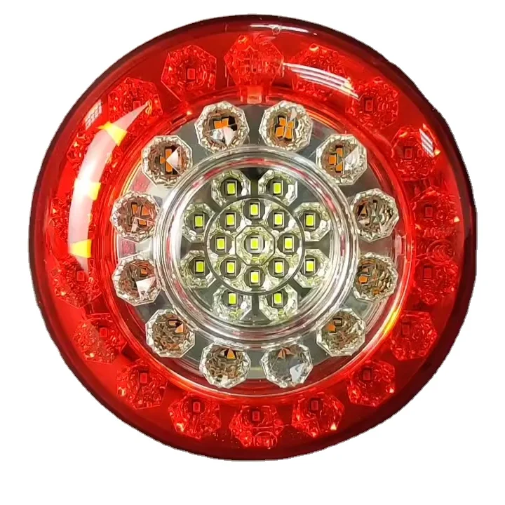 Vehicle 4 Inch Round Led Tail Light for Heavy Truck