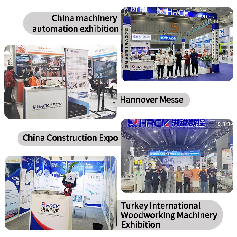 High Frequency Woodworking Machine Direct Sale HRCK Full Automatic Wooden Door Assembly Production Line Making Solid Wood Door