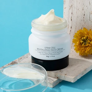 Customizable Face Reveal Elastic Tender Skin Stem Cell Revitalizing Moisturizer Cream Anti-Wrinkle Lightening Firming Features