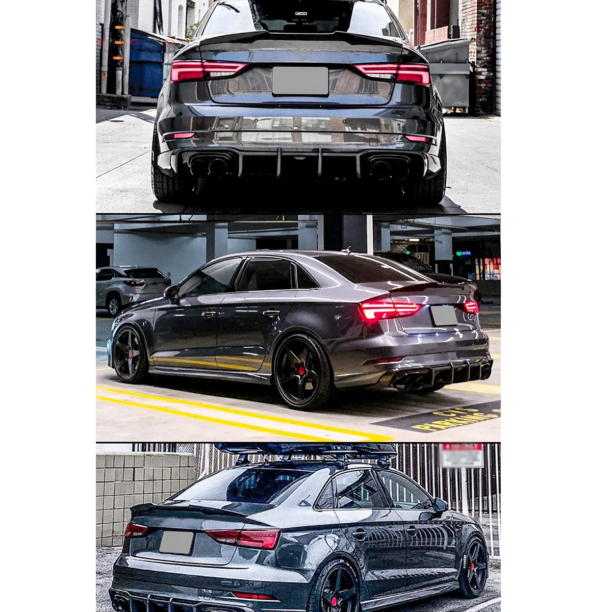 アウディA3S3スラインRS3セダン2014-2020カートランクブーツ アウディA3S3スラインRS3セダン2014-2020カートランクブーツ