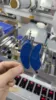 Sacchetti di plastica blu traslucido + colore casuale