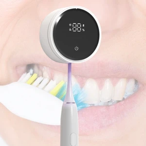 New Design Multi-Purpose Teeth Whitening Accessories UVC UVA UV Toothbrush Sterilizer Holder for Bathroom