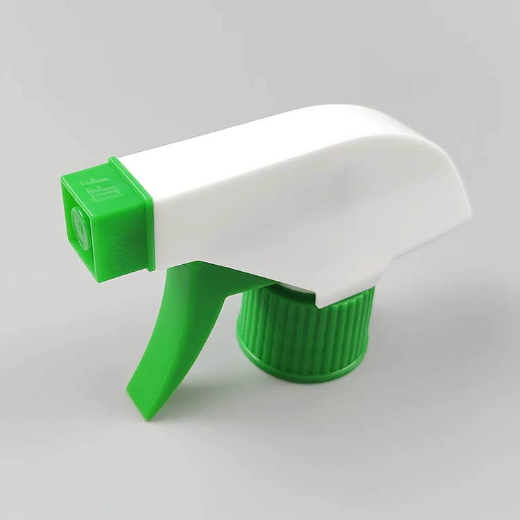 Yuyao Factory Supply 28/400 28/410 28/415 White Green Sprayer Trigger for Cleaning Bottle Stopper Plastic Sprayer manufacture