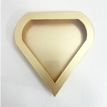 Custom heart-shaped chocolate box packaging chocolate candy snowflake shaped box