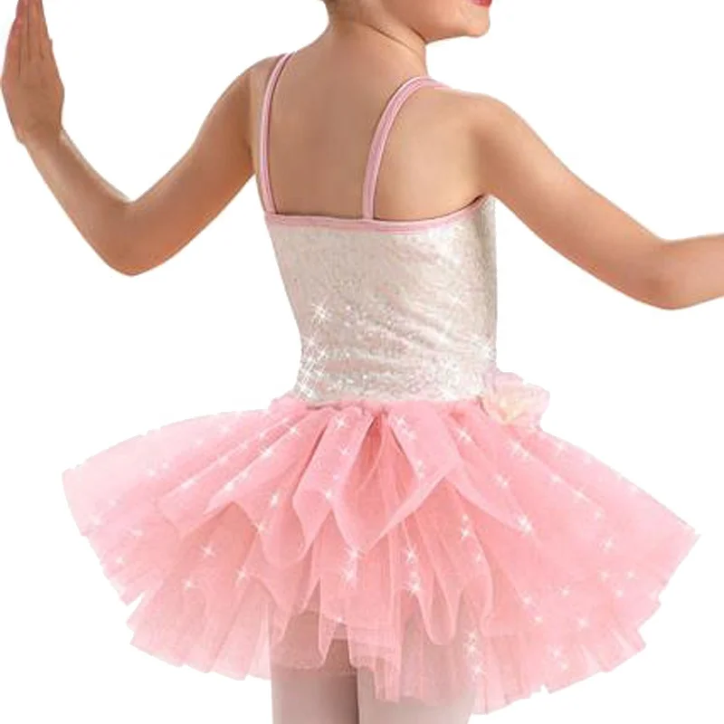 Ballet Dress For Girls Pink Deluxe Tutu Skirt For Girls 7-9 Years - Ballet Dance Fancy Dress Costume Revolution Dance Dresses And Tutus Dancewear - Foto 2