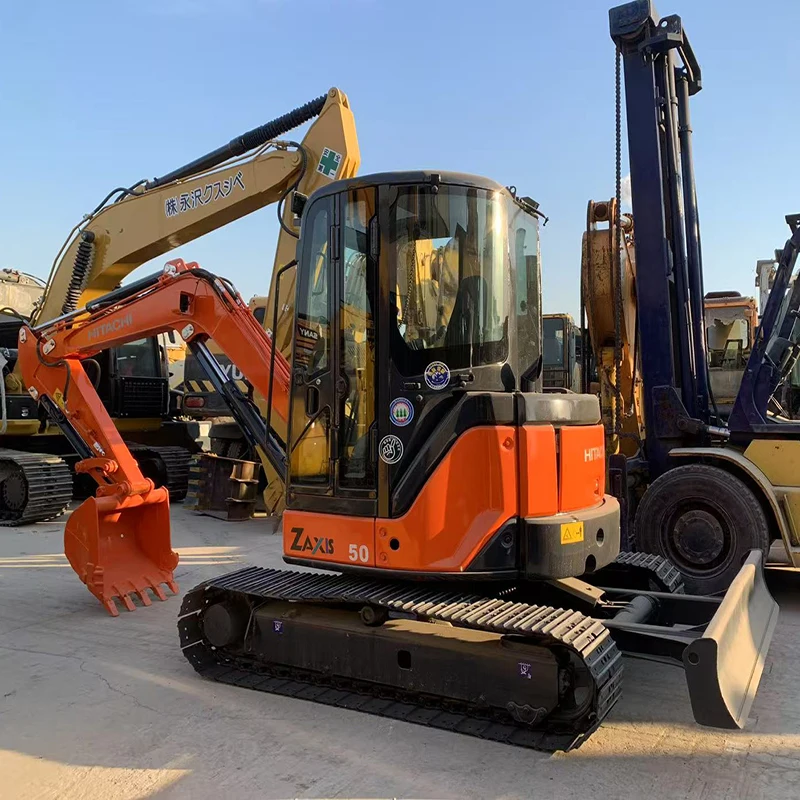 Original High-quality Hitachi ZX50, Hitachi Mini 5-ton Excavator