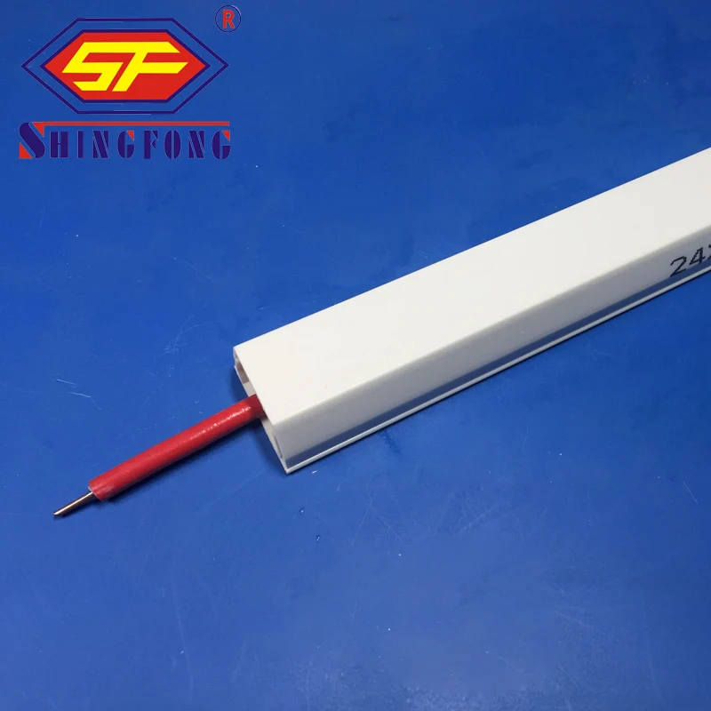 Full Sizes Trapezoid PVC Trunking Cable Duct