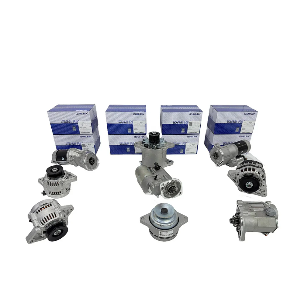 Engine Repair Kit IZUMI 4JH80 4LHA 4T98 Starter Motor & Alternator for Yanmar