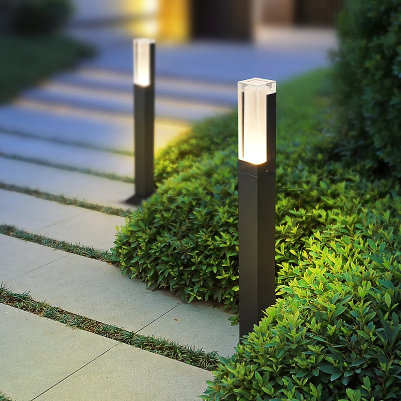 Parapet Led Garden Decorative Outdoor IP65 Waterproof Ultra Bright Landscape Yard ...