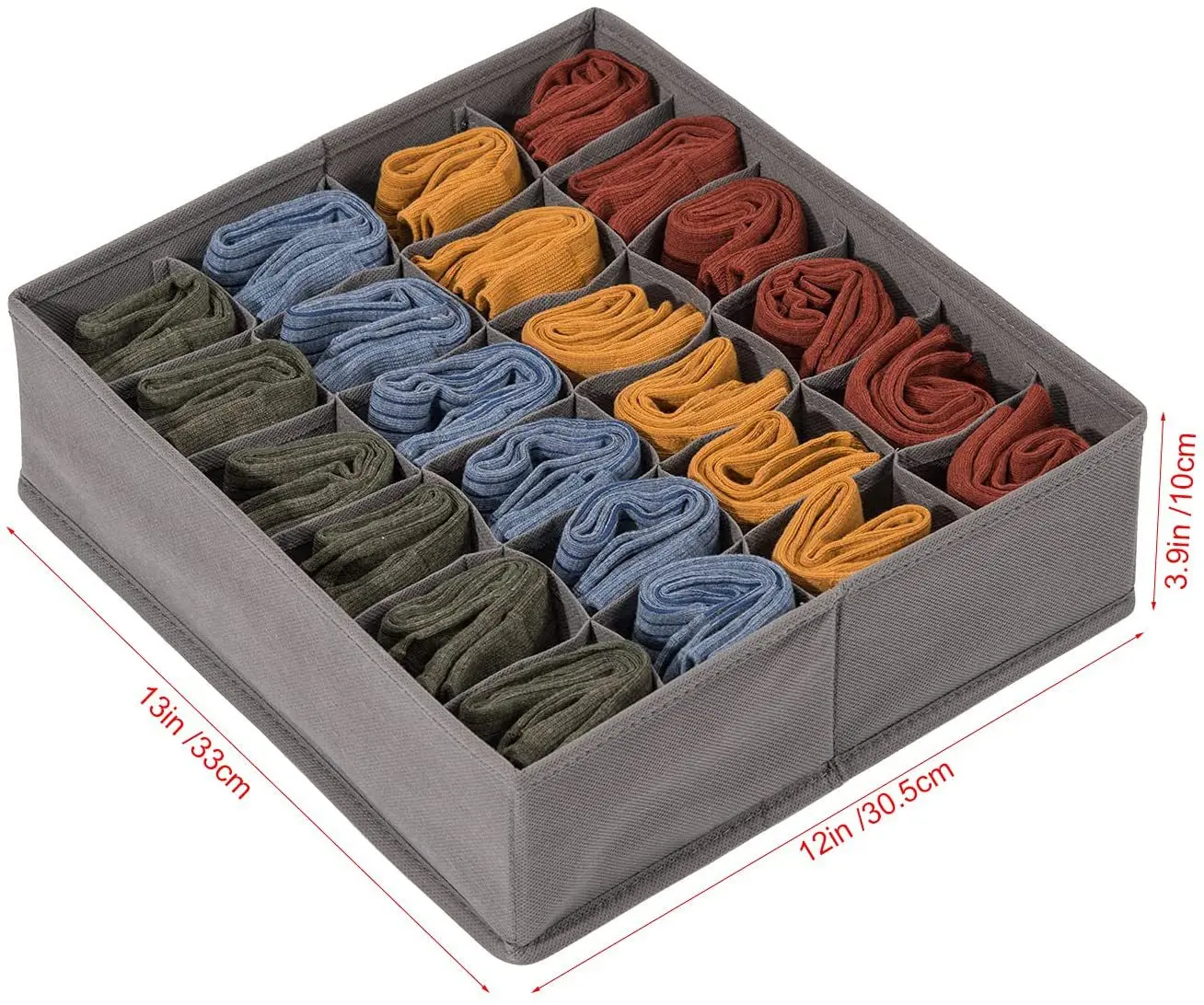 New drawer type divided underwear storage four-piece set of multi-cell saving organizer factory wholesale supplier