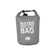 Low MOQ 2L 3L 5L Lightweight design pvc tarpaulin water-repellent dry bag ocean pack sack cheap