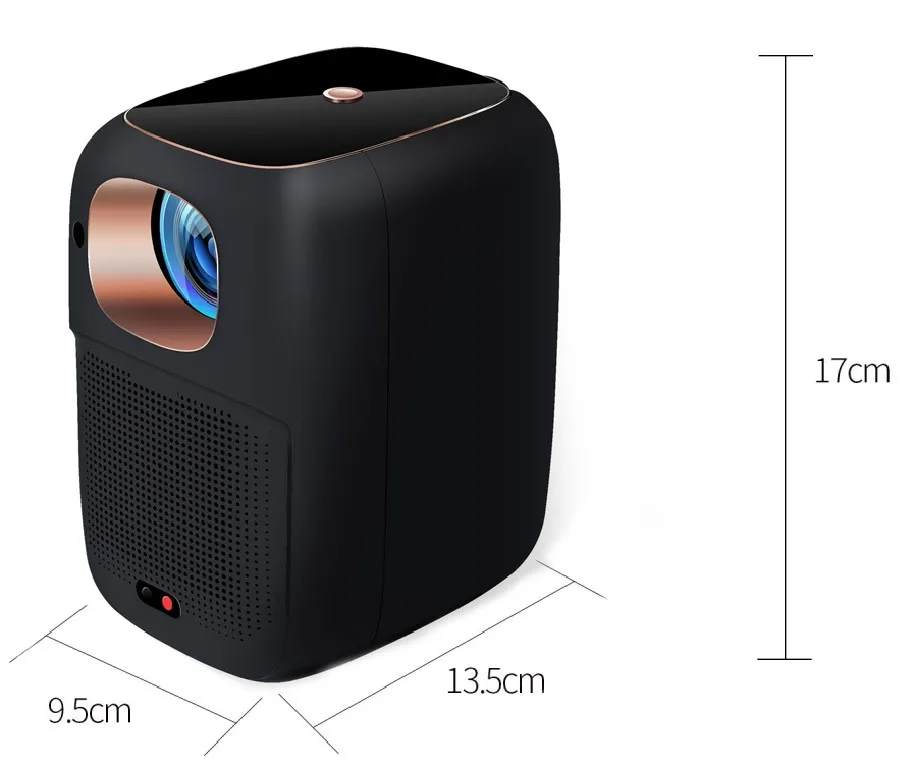 Outdoor or Home Use Mini Projector 4K Smart Portable&Adjustable Projector