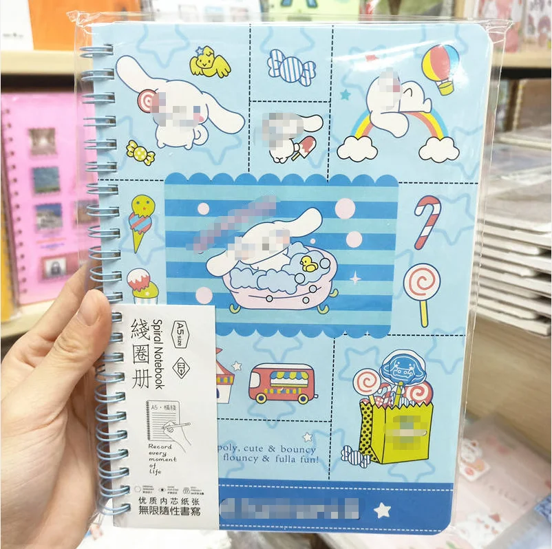 Botu Sanrio Cartoon A5 Notebook Kuromi Melody Notebook Notepad ...