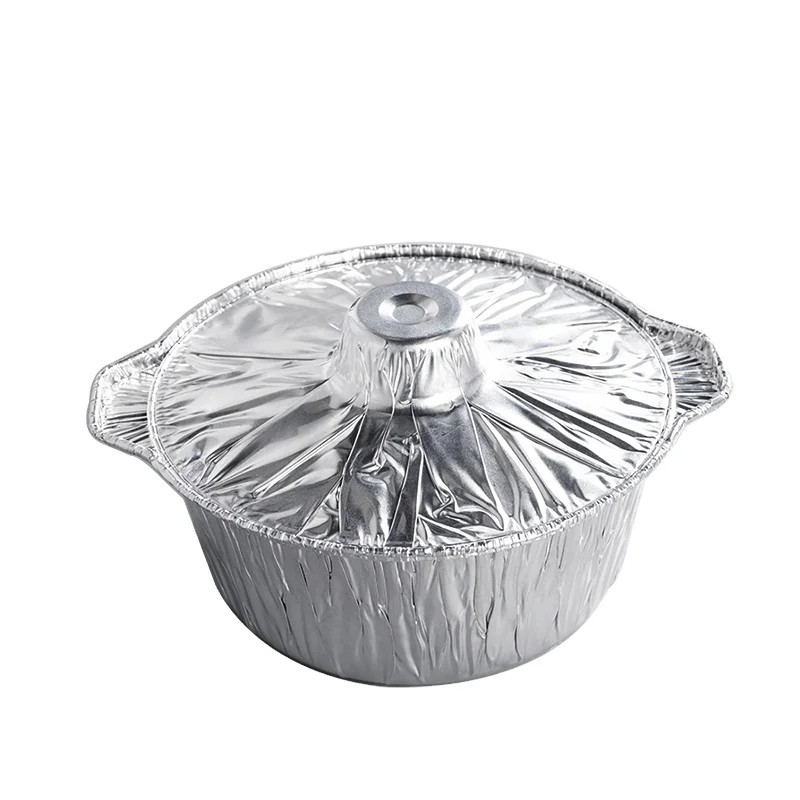 food grade disposable aluminum foil pot