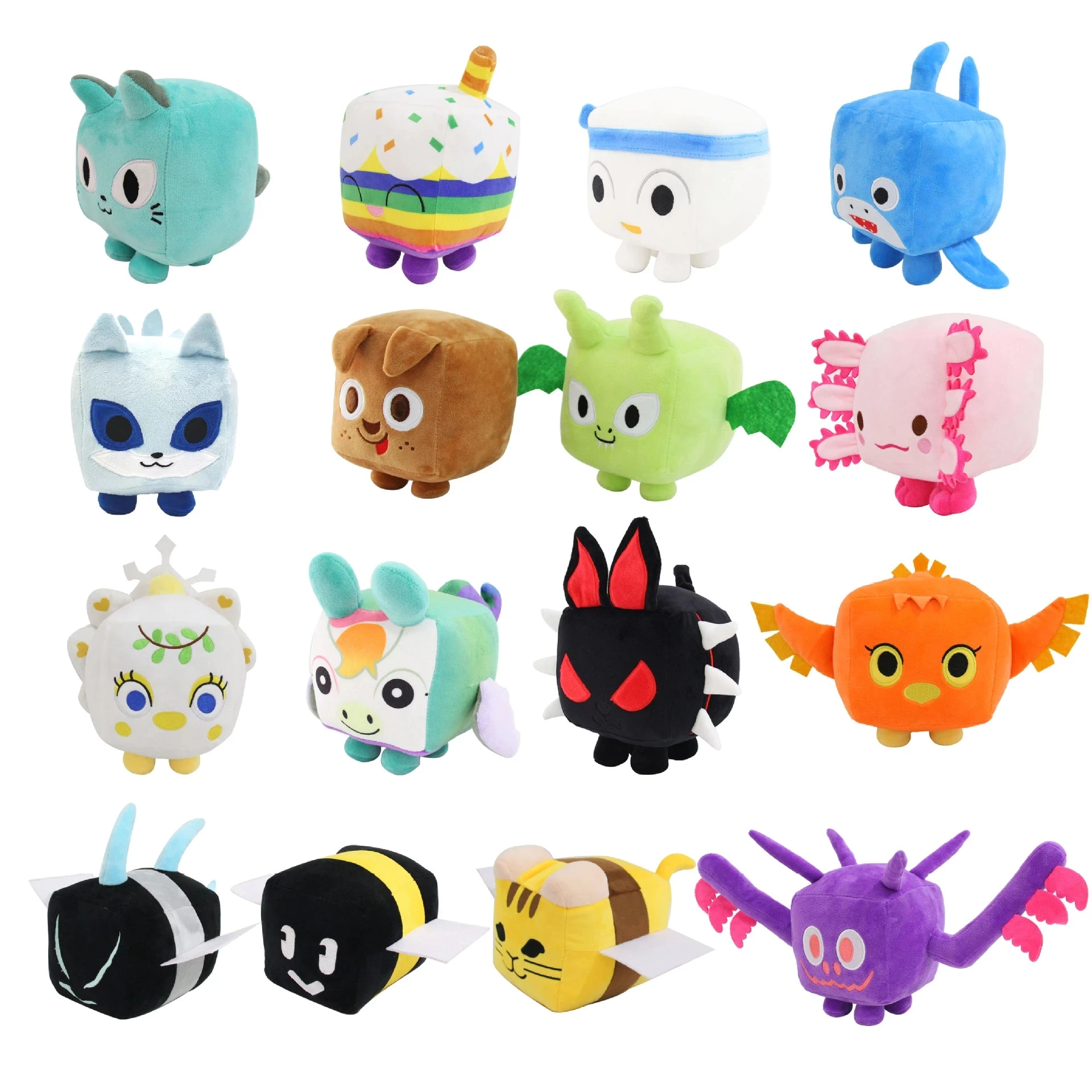 Big Lovely Cartoon Animal Filling Toy Pet Simulator X Cat Plushies big  games cat plush Toys Cat Stuffed Doll Plushies Kids Gift