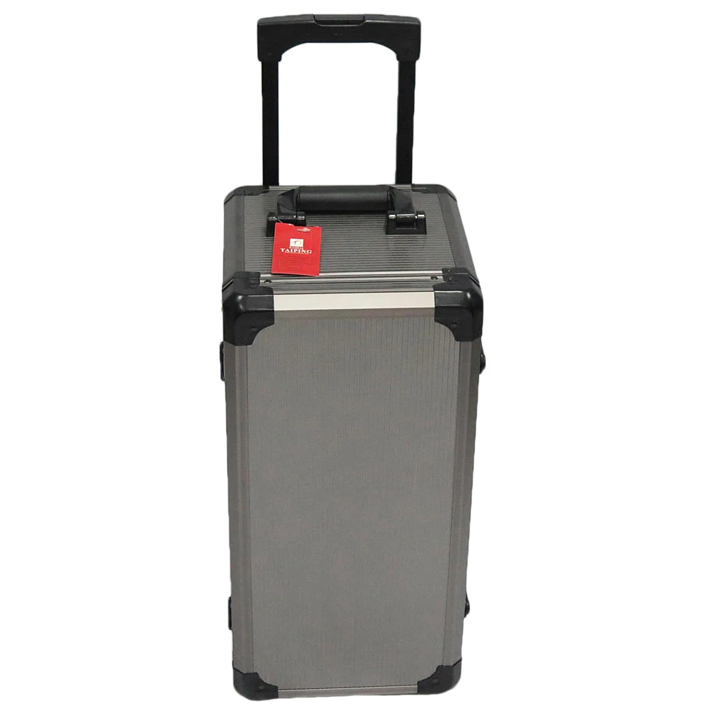 300 шт./500 шт./1000 шт./2000 алюминий, чемодан на колесиках для покерных чипов