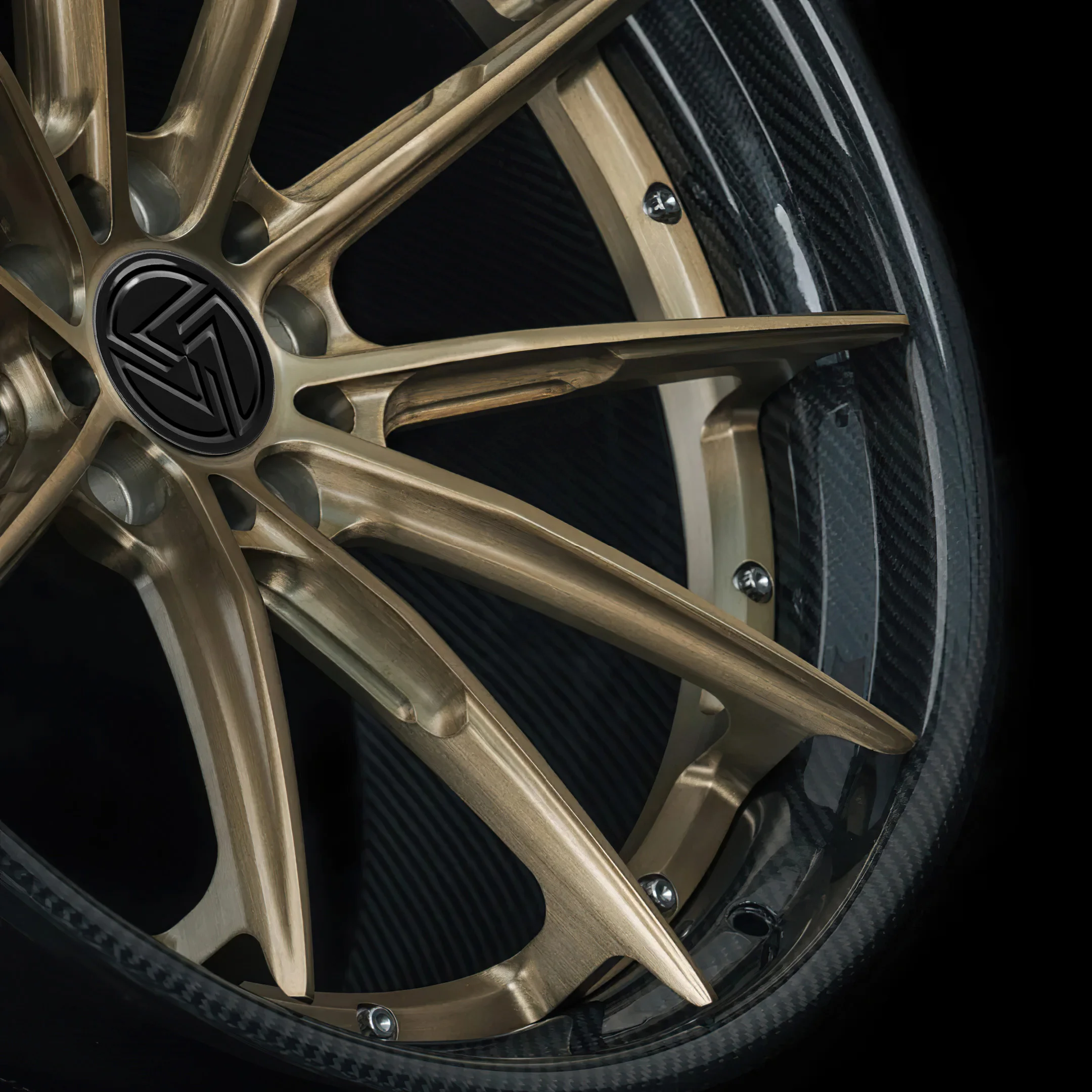 XINLAI 2-Piece Carbon Fiber Wheel 5x120 5x112 5x114.3 Custom Forged Wheels 18 19 20 21 22 23 24 Inch Rim Racing Car Wheel - Image 5
