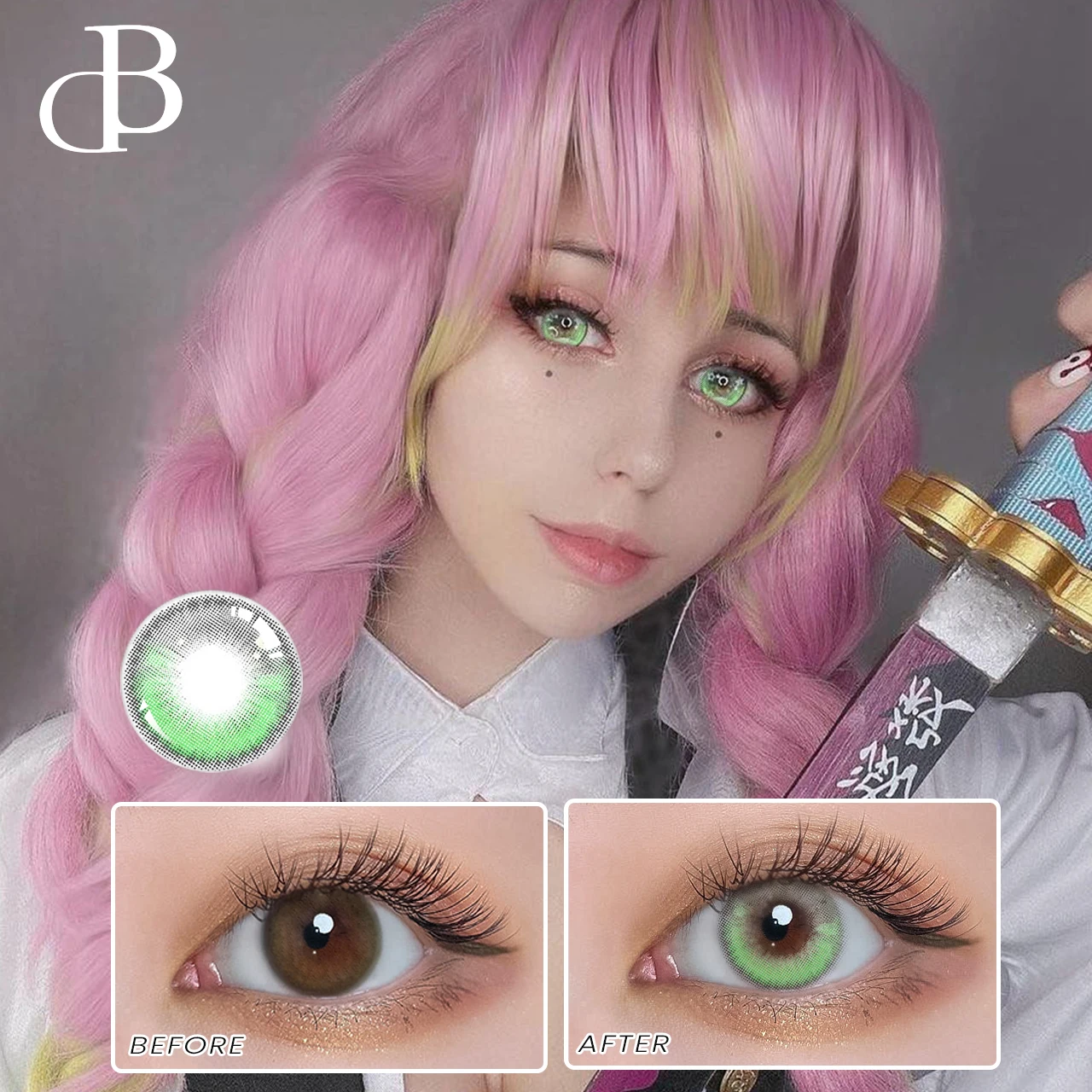 AFancy Pro Wholesale Glassball Yearly Cheap Big Eye Color Contact Lenses
