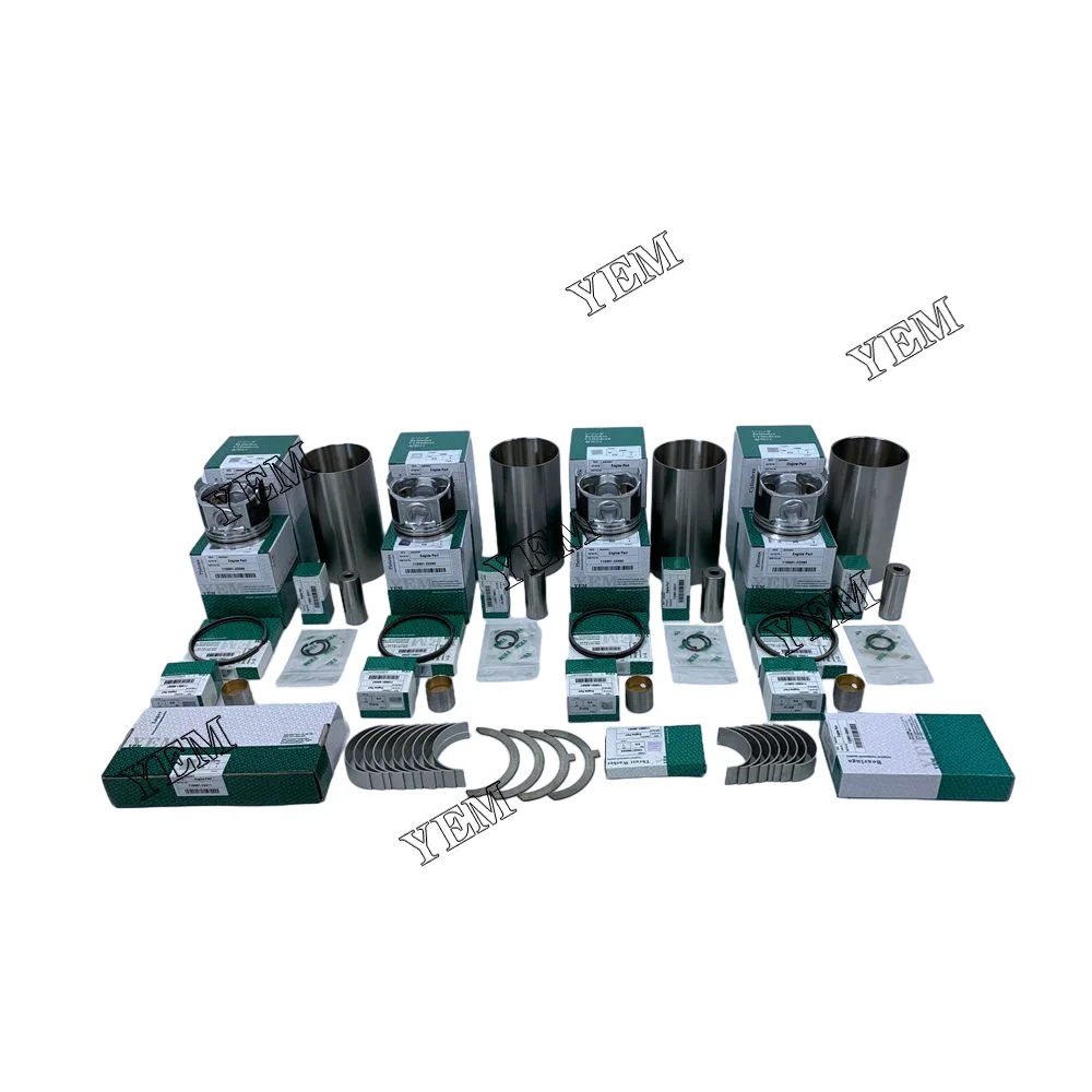 K4N Engine Repair Kit With Cylinder Piston Rings Liner Bearings for Mitsubishi Air Compressors Engine