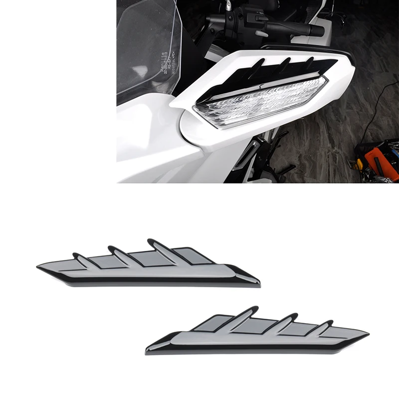 Японская хромированная зеркальная отделка, хромированная глянцевая черная отделка, зеркальные акценты для мотоцикла Honda Gold Wing GL1800 F6B 2018-2022