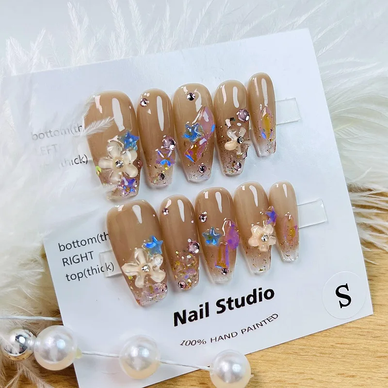 Nail Products Artificial Fingernails Handmade Press On Nails - Buy Nail ...