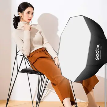 GODOX 32"/ 80cm Umbrella Octagon Portable Softbox Reflector for Studio Photography Speedlite Flash detail image